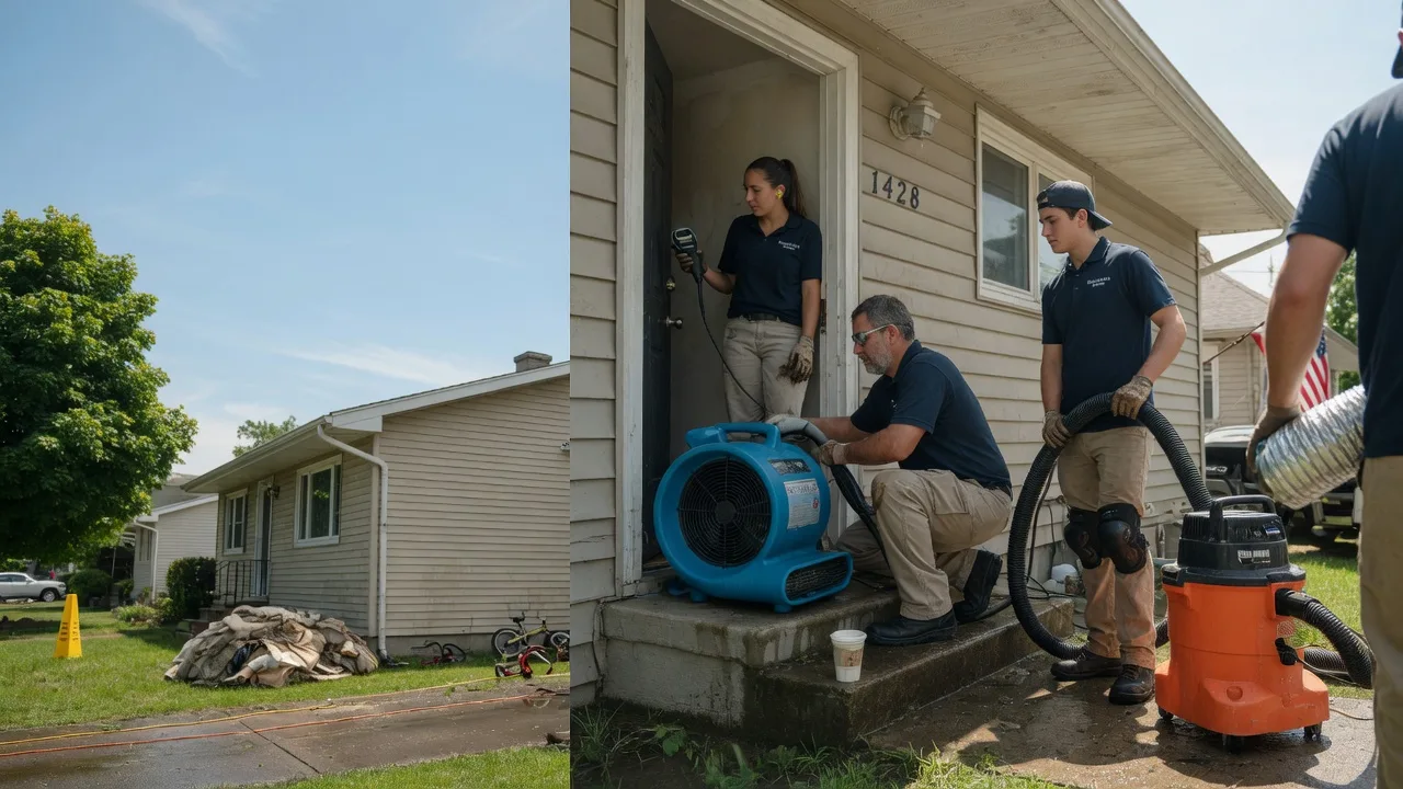 Water Damage Restoration in Louisiana, MO near me